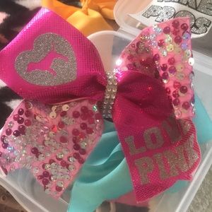 PINK cheer bow